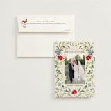 "Wild meadow" - Wedding Thank You Cards in Elder Flower by Sarah Knight - Front