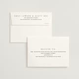 "In Love" - Wedding Thank You Cards in Linen by Vanessa Doyle - FREE Recipient Addressing