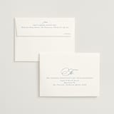 "Aristocratic" - Wedding Thank You Cards in Sky by Creo Study - FREE Recipient Addressing