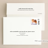 "Letters" - Wedding Thank You Cards in Silk by JoAnn Jinks - FREE Recipient Addressing