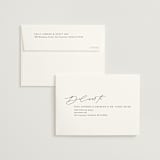 "Flip" - Wedding Thank You Cards in Silk by Kelly Schmidt - FREE Recipient Addressing