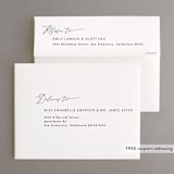 "Paire" - Wedding Thank You Cards in Tuxedo by Kate Ahn - FREE Recipient Addressing