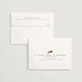 "Wedding Tapestry" - Wedding Thank You Cards in Coral Fern by Chris Griffith - FREE Recipient Addressing