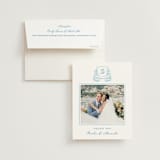 "Royalty" - Wedding Thank You Cards in Capri by Creo Study - Front