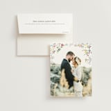 "whimsey floral" - Wedding Thank You Cards in English Garden by Phrosné Barwood - Front