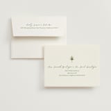 "Alento" - Wedding Thank You Cards in Celeste by Pati Cascino - FREE Recipient Addressing