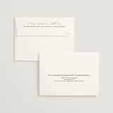 "French Whimsy Script" - Wedding Thank You Cards in Champagne by Wallace Design Co. - FREE Recipient Addressing