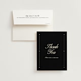 "Elegant and Formal" - Wedding Thank You Cards in Sunshine by Jen Ramsey - Front