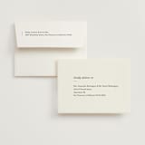 "Editorial" - Wedding Thank You Cards in Forest by Bethan - FREE Recipient Addressing