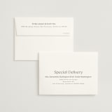 "Ayumi" - Wedding Thank You Cards in Ivory by Melanie Kosuge - FREE Recipient Addressing