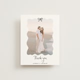 "quirky fun" - Wedding Thank You Cards in Tuxedo by Cass Loh - Front