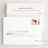 "Waltz" - Wedding Thank You Cards in Tuxedo by Lori Wemple - FREE Recipient Addressing