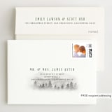 "Adventure Awaits" - Wedding Thank You Cards in Smoke by Elly - FREE Recipient Addressing