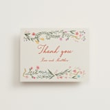 "Chantilly" - Wedding Thank You Cards in Sunset by Maja Cunningham - Front
