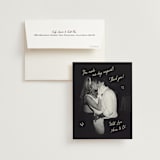 "Love Rests in a Garden" - Wedding Thank You Cards in Oat by Helena Vitto - Front