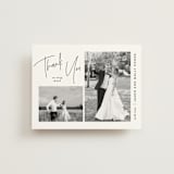"signature frames" - Wedding Thank You Cards in Cloud by JoAnn Jinks - Front