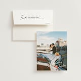 "Adriana" - Wedding Thank You Cards in Cotton by Hooray Creative - Front