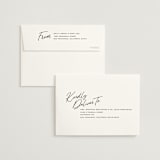 "Adriana" - Wedding Thank You Cards in Cotton by Hooray Creative - FREE Recipient Addressing