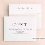 "Photographie" - Wedding Thank You Cards in Noir by Christie Garcia - FREE Recipient Addressing