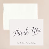"Garden Lights" - Wedding Thank You Cards in Plum by Hooray Creative - Front