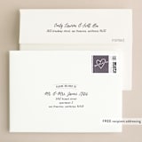 "Garden Lights" - Wedding Thank You Cards in Plum by Hooray Creative - FREE Recipient Addressing