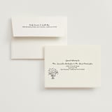 "Amore Mio" - Wedding Thank You Cards in Nero by Helena Vitto - FREE Recipient Addressing