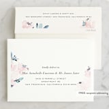 "Florista Modernista" - Wedding Thank You Cards in Azalea by Petra Kern - FREE Recipient Addressing