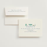 "Dining" - Wedding Thank You Cards in Pastel by Elly - FREE Recipient Addressing