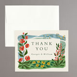 "Farm and Field" - Wedding Thank You Cards in Barn by Paper Sun Studio - Front