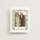 "Sierra" - Wedding Thank You Cards in Spruce by Paper Sun Studio - Front