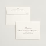 "vintage flourishes" - Wedding Thank You Cards in Natural by BR Designs - FREE Recipient Addressing