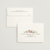 "Ornate" - Wedding Thank You Cards in Peony by Sarah Knight - FREE Recipient Addressing