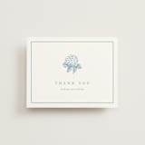 "Hydrangea Bloom" - Flat Wedding Thank You Cards in Seaside by Stacey Meacham - Front