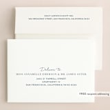"Wedding Stamp" - Wedding Thank You Cards in Navy by Kasia Labocki - FREE Recipient Addressing