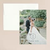 "Next Adventure" - Wedding Thank You Cards in Navy by Stacey Meacham - Front