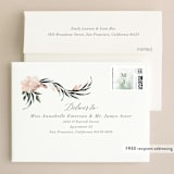 "Maya Rustica" - Wedding Thank You Cards in Rose by Petra Kern - FREE Recipient Addressing