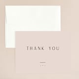 "Adora" - Wedding Thank You Cards in Dawn by Leah Bisch - Front