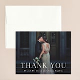 "Namely" - Wedding Thank You Cards in Pearl by Hooray Creative - Front