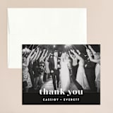 "Key Ingredients" - Wedding Thank You Cards in Cotton by Christie Garcia - Front