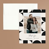"Kenai" - Wedding Thank You Cards in Shadow by Carly Reed Walker - Front