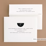 "Kenai" - Wedding Thank You Cards in Shadow by Carly Reed Walker - FREE Recipient Addressing