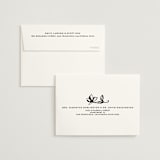 "Borough" - Wedding Thank You Cards in Tuxedo by Inkblot Design - FREE Recipient Addressing