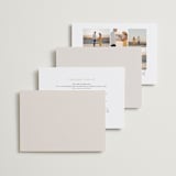 "Happy in Love" - Tea Ceremony Invitations in Cream by Inkblot Design - Back of Card Options