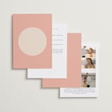 "Unity" - Tea Ceremony Invitations in Blossom by Hudson meet Rose - Back of Card Options