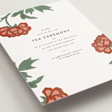 "Kota" - Tea Ceremony Invitations in Onyx by Nazia Hyder - Detail