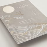 "Asahi" - Tea Ceremony Invitations in Ash by Jelena Vuletic - Detail