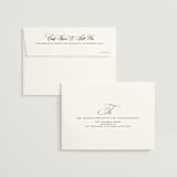"Loren" - Wedding Thank You Cards in Cotton by Christie Garcia - FREE Recipient Addressing