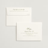 "Marmont" - Wedding Thank You Cards in Lilac by Kristie Kern - FREE Recipient Addressing
