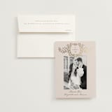 "Manuet" - Wedding Thank You Cards in Vanilla by Petra Kern - Front