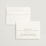 "Manuet" - Wedding Thank You Cards in Vanilla by Petra Kern - FREE Recipient Addressing